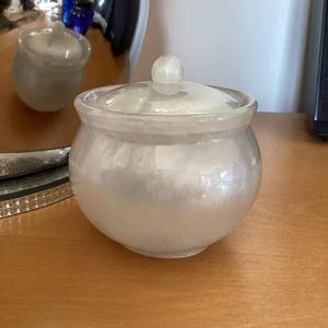 Pot de rangement en résine fait main de qualité supérieure pour la cuisine, la salle de bain, la décoration de la maison, les bonbons, le thé, le café, utilisation multifonctionnelle - Product Image 3