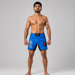 Shorts MMA respirants offrant un confort optimal, une flexibilité et une qualité durable pour les passionnés d'arts martiaux. - Product Image 1