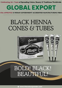 Black Henna <b>Cone</b> | Deep Dark Natural <b>Mehndi</b> | Smooth Flow, Long-Lasting Stain | Ready to Use - Product Image 5