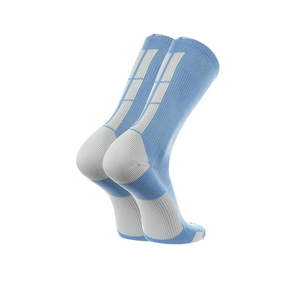 High Quality Custom Length Blue American Football Sports <b>Socks</b> Comfortable and Anti-Bacterial athletic Football <b>Socks</b> - Product Image 2
