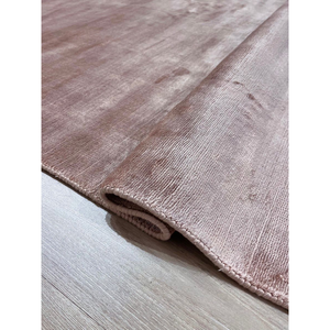 พรมทอมือลายดอกกุหลาบสีฝุ่น TENCEL Lyocell เนื้อนุ่ม ทันสมัย สำหรับปูพื้นภายในอาคาร ผู้ผลิตและจำหน่าย - Product Image 2