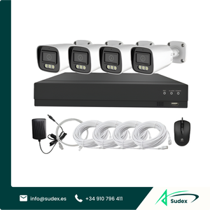 Sudex Q500F 4K <b>IP</b> POE CCTV <b>Camera</b> Alarm <b>System</b> 4CH 8CH Video Surveillance Kit 2MP 4MP 5MP 8MP Home Security Monitoring NVR - Product Image 1