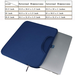 Sac pour ordinateur portable 15,6 pouces de haute qualité, nouveau design, imperméable, sacs d'affaires pour ordinateur portable, vente en gros - Product Image 6