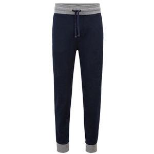 Ensemble de survêtement athlétique pour homme 100 % coton molletonné, sweat à capuche zippé et pantalon de jogging, deux pièces, uni, pour la gym et le sport - Product Image 3