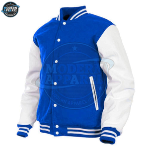 Chaquetas Varsity de Primera Calidad para Hombre, Diseño Personalizado, Transpirables y Cómodas, Chaquetas Varsity en Venta - Product Image 5