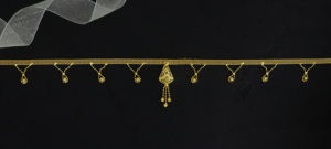 เข็มขัดโลหะแนวชนเผ่าย้อนยุคเข็มขัดคาดเอวกว้างสายโซ่สำหรับสุภาพสตรีแฟชั่นอาหรับสำหรับงานแต่งงานเข็มขัดสุภาพสตรีดูไบ - Product Image 2