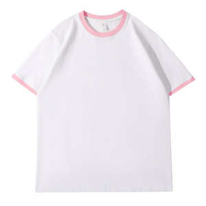 T-shirt en coton pour homme 210 g/m² blanc uni, fournisseur OMMIZ, avec t-shirts en coton fileté pour t-shirt en coton doux uni - Product Image 6