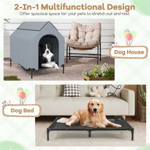 30\" X 43\" Premium Pet House with <b>Windows</b> Durable and Stylish Pet Furniture - Product Image 5