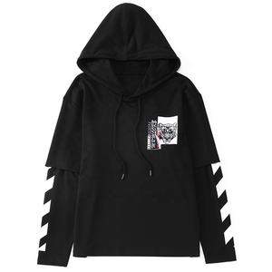 Sweat à capuche en éponge française 100% coton de luxe pour hommes Logo imprimé personnalisé coupe bouffante surdimensionnée conception de fermeture éclair brodée hiver - Product Image 1