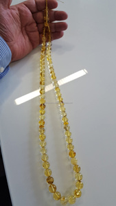 Tasbih de Resina Ámbar Radiante, Misbaha Islámica, Subha, Sibha, Tesbih, Rosario para Dhikr, Oración y Meditación Espiritual, Cuentas 99 - Product Image 2