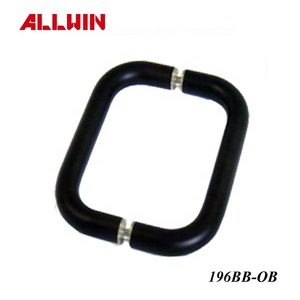 Poignée de porte et fenêtre en aluminium massif anodisé clair moderne extrudé pour hôtels - Product Image 4