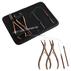 Custom color raw hair extension tools kit Includes Micro Beads Crimping Plier Tape in & Microbeads Remover high quality product