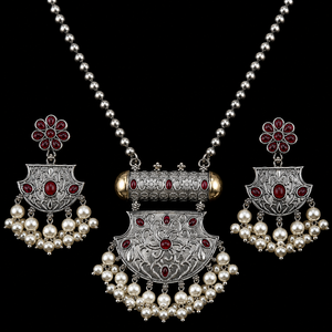 Wholesale Supplier Gold Plated Bohemian Engagement <b>Wedding</b> Statement Pendant Necklace Set Bezel Setting Zircon Pearl Drop - Product Image 2