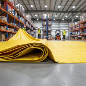 Bâche de protection pliable extra large multi-usages, imperméable, anti-poussière et résistante aux UV pour la construction et l'agriculture - Product Image 3