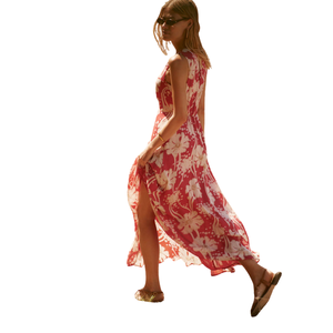 Vestido Largo Floral de Verano para Mujer, Vestido Informal Cómodo - Product Image 2
