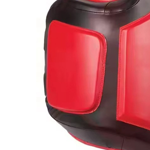 Protector de Pecho de Cuero Genuino de Alta Calidad con Logotipo Personalizado al por Mayor para Entrenamiento de Taekwondo, Kickboxing y Muay Thai - Product Image 6