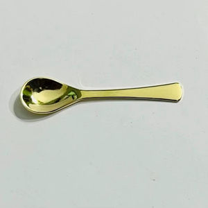 ช้อนสแตนเลสชุบทองคำ ช้อนเสริมอาหารอายุรเวทคุณภาพพรีเมียม สำหรับใช้กับชิลลาจิต เรซิน น้ำผึ้ง และยา - Product Image 1