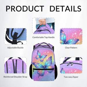 Mochila para Portátil de Alta Calidad, con Cierre de Cremallera, Elegante Bolsa de Viaje Unisex, Forro de Poliéster Resistente - Product Image 2