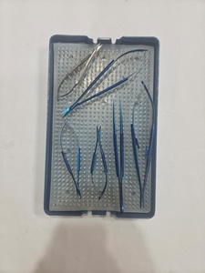 Ensemble d'instruments chirurgicaux microscopiques Endo Tech - Outils de microchirurgie ophtalmique, fonctionnement manuel, certifié ISO 13485 - Product Image 1