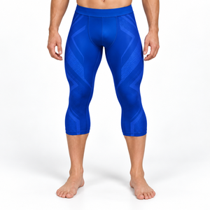 Legging Capri Premium pour homme : Matière douce, soutien flexible et confort léger pour l'entraînement en salle de sport et les exercices quotidiens - Product Image 1
