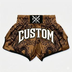 Custom Logo Premium Sublimation Muay Thai Shorts Quick Dry Satin Made Boxing Training <b>Trunks</b> For <b>Men</b> Muay Thai Shorts - Product Image 5