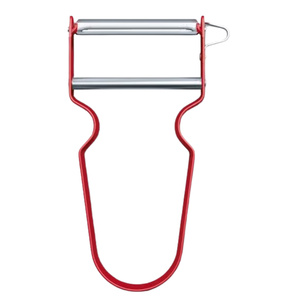 Red Y Shape Vegetable <b>Peeler</b> Stainless Steel Sharp Blade Lightweight Metal Handle Kitchen Tool for <b>Potato</b> Carrot Fruit Peeling - Product Image 1