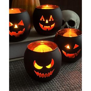 Set di 6 Decorazioni da Tavolo per Feste di Halloween, Centrotavola Jack O' Lantern, Decorazioni per Tavolo e Caminetto - Product Image 3