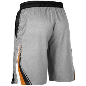 Shorts de sport et de détente personnalisés pour hommes en coton molletonné, séchage rapide, respirants, écologiques, avec cordon de serrage, vente en gros OEM - Product Image 4