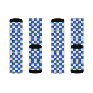 Service OEM Chaussettes d'hiver personnalisées pour hommes en polyester et élasthanne tricotées respirantes avec impression sérigraphiée couleur unie et logo pour usage quotidien - Product Image 4