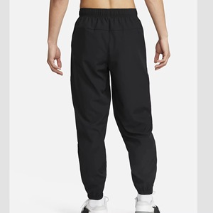 2026 Summer <b>Men's</b> Lightweight Mid Waist 100% Polyester Worsted <b>Harem</b> Cropped <b>Pants</b> Casual Beach Drawstring Pocket Pleated - Product Image 3