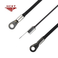 Sonde de température à thermistance NTC HCET M3 M4 à anneau de fixation 10K Ohm B3950 1% Type à montage en surface pour plaque chauffante et pack batterie OEM