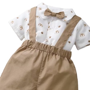 Conjuntos de ropa de bebé cómoda de algodón de primera calidad para bebé de 0 a 2 años ropa de bebé transpirable suave - Product Image 3