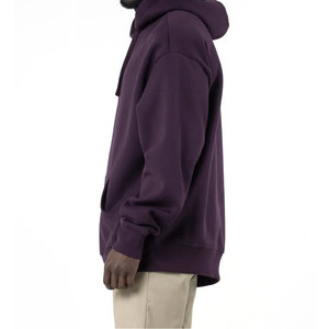 Sudadera con Capucha Lisa y Cómoda para Hombre, Mezcla de Algodón, Prenda Informal para Uso Diario, Tela Suave al Tacto, Logotipo Personalizado, Proveedor Mayorista - Product Image 5