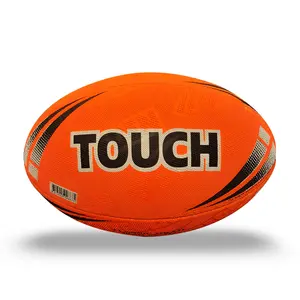 Dokunmatik RUGBY topu/özel markalı dokunmatik Rugby topu