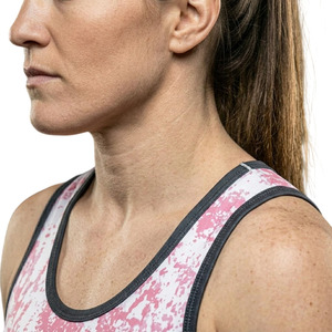 Women Wrestling Sublimated Singlet Sportswear High-<b>Compression</b> Women’s Wrestling Suit Training Women’s Wrestling Jersey - Product Image 4