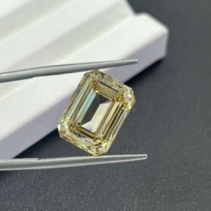 เพชรเหลืองทรงเอเมอรัลด์ 3.5 กะรัต คุณภาพเยี่ยม ได้รับการรับรองจาก IGI ความสะอาดระดับ VVS เพาะเลี้ยงในห้องปฏิบัติการ CVD สำหรับขายส่ง เครื่องประดับหายาก - Product Image 1