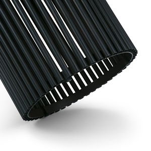 Tavolino Demy in Metallo Nero/Naturale e Legno per Arredamento Soggiorno - Product Image 2