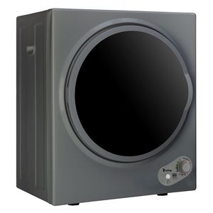 GYJ25 78G2 Asciugatrice Compatta Portatile in Acciaio Inox per Uso Domestico 2.5KG 1.6cuft Nero Bianco 120V per Hotel - Product Image 5