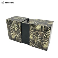Boîte cadeau magnétique de luxe personnalisée pour l'électronique grand public, matériaux écologiques, revêtement UV, laminage mat, impression quadrichromie