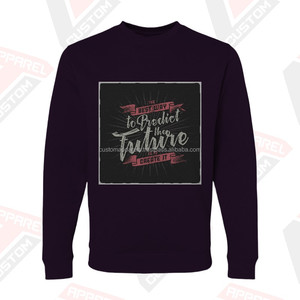 Sweat-shirt court personnalisé 100 % coton pour homme, style streetwear, brodé, en molleton, pour l'été - Product Image 1