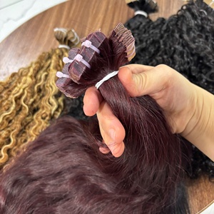 2025 Daisyhair สำหรับผู้หญิงผิวดำเป็นลอนธรรมชาติแบบเทปต่อผมดิบจากเวียดนาม - Product Image 2