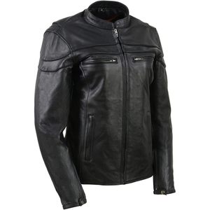 Chaqueta de Motocicleta Estilo Scooter Deportiva y Elegante para Mujer 2025, Estilo Bomber Elegante, Hecha de Piel de Cordero de Alta Calidad - Product Image 4