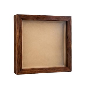Sheesham Wood 3D <b>Deep</b> Box Photo <b>Frame</b> Shadow Box Wholesale | Handcrafted - Product Image 2