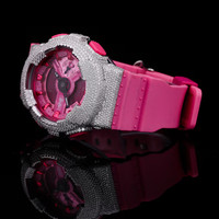 Montre mécanique et à quartz en moissanite de qualité supérieure par Starspire Jewels, résistante à l'eau 3 BAR, style bijou élégant pour femmes
