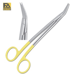 Tijeras ENT Dean, Afiladas, Curvas, Dentadas, Instrumento Quirúrgico Manual, Certificado CE Clase I, Precio al por Mayor - Product Image 1