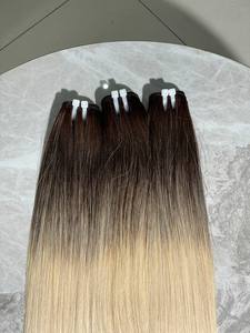 ผมตรงแบบมัดรวม 24 นิ้ว 2 สี ความหนาแน่น 180% ผมแท้ - Product Image 3