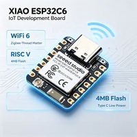 Placa de Desarrollo Seeed Studio XIAO ESP32C6 WiFi 6, Zigbee, Thread, Matter, RISC V, 4MB Flash, Tipo C, Módulo IoT de Bajo Consumo