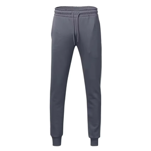 Chándal con capucha y cremallera para hombre, diseño personalizado, al por mayor, resistente al viento, transpirable, de secado rápido, poliéster/algodón, cintura elástica - Product Image 4