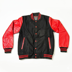 Custom <b>Varsity</b> <b>Jacket</b> for <b>Man</b> High Quality Fashionable Baseball Letterman <b>Bomber</b> <b>Jacket</b> Leather Sleeves Lettermen <b>Jackets</b> - Product Image 1