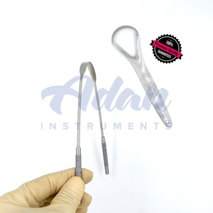 Limpiador de Lengua de Acero Inoxidable Adan, Herramienta Manual de Higiene Dental, Certificado CE Clase I - Product Image 4
